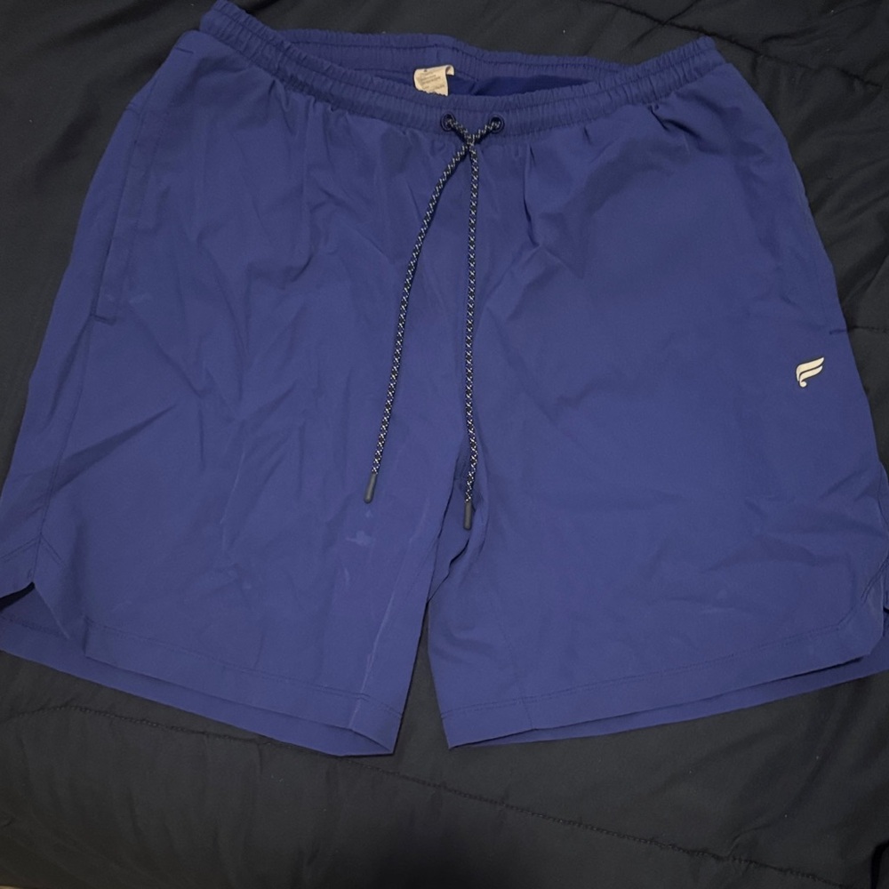 Men's Blue Athletic Shorts